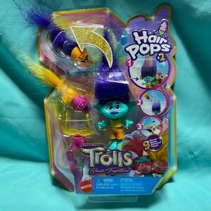 Trolls Hair Pops Doll - Blue and Yellow